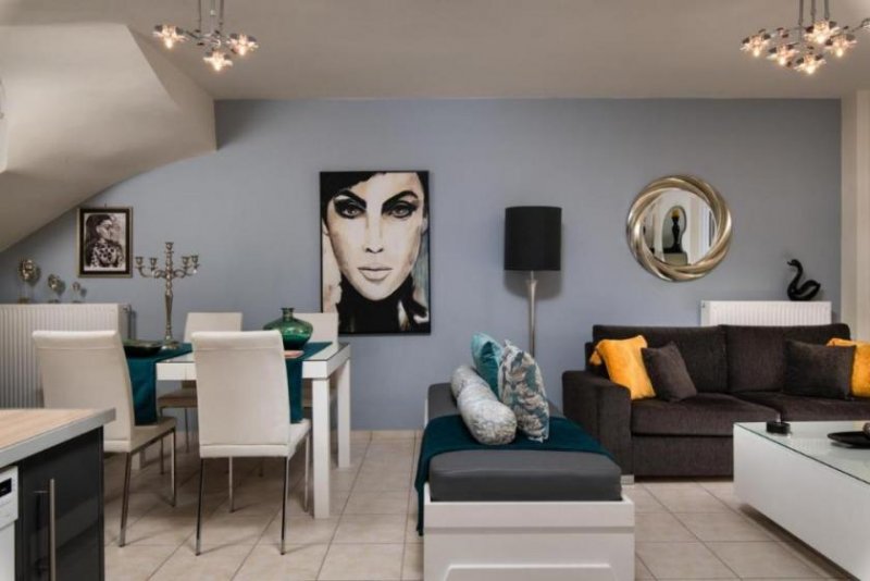 Georgioupoli Kreta, Georgioupoli: Schönes Haus zum Verkauf mit herrlichem Blick auf den Kournas-See Haus kaufen